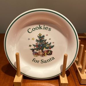 Nikki Cookies for Santa plate